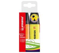 STABILO Boss Original - Rotulador (2 unidades, varios colores)