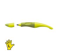 STABILO Roller ergonómico EASYoriginal START para zurdos cuerpo verde azul (borrable) con cartucho