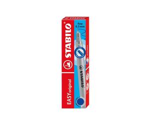 Stabilo Easy Original Recambio para rollerball de punta fina azul 3 unidades