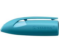 STABILO EASYbirdy 3D Wildfile - Pluma estilográfica ergonómica para escuela, edición especial, tapa - azul