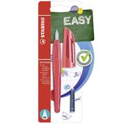 Stabilo Easybuddy Pluma de Principiante Fuerza Del Resorte M Color Coral Rojo