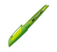 Stabilo EASYbuddy - Pluma estilográfica escolar con punta estándar (tamaño mediano), color verde lima
