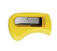 STABILO EASYcolors/graph - Sacapuntas ergonómico para zurdos, color amarillo