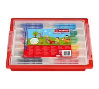 STABILO Extra-thick rotulador Albaricoque (color), Azul, Verde, Verde claro, Lila, Ocre, Naranja, Rosa, Rojo, Amarillo 96