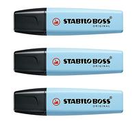 Stabilo 92849 Resaltador Boss Pastel, Azul Cielo