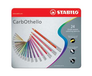 STABILO Lápices De Colores Carbothello Chalk Pastel Tinteado 24 Colores