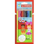 STABILO - Lápiz de color - color - Estuche de 12 - 12 colores