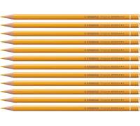 Stabilo, Lápiz de color de alta calidad STABILO Original - Caja con 12 unidades - Color amarillo indio