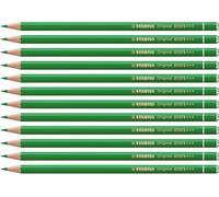 Stabilo, Lápiz de color de alta calidad STABILO Original - Caja con 12 unidades - Color verde hoja