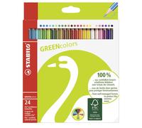 STABILO, Lápiz de color ecológico GREENcolors - Fabricado con madera certificada