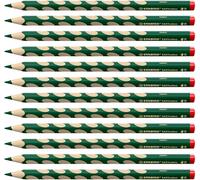 STABILO - Lápiz de color ergonómico para diestros - EASYcolors - Pack de 12 - verde hoja