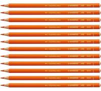 Stabilo, Lápiz de color multisuperficie STABILO All - Caja con 12 unidades - Color naranja