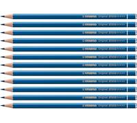 STABILO - Lápiz de color premium - Original - Pack de 12 - azul celeste oscuro