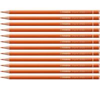 STABILO - Lápiz de color premium - Original - Pack de 12 - naranja rojizo