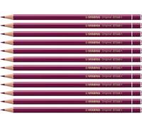STABILO - Lápiz de color premium - Original - Pack de 12 - rojo violeta
