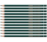 STABILO - Lápiz de color premium - Original - Pack de 12 - verde hoja intenso