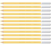 STABILO - Lápiz de color tiza-pastel - CarbOthello - Pack de 12 - amarillo Nápoles