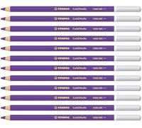 STABILO - Lápiz de color tiza-pastel - CarbOthello - Pack de 12 - violeta