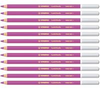 STABILO - Lápiz de color tiza-pastel - CarbOthello - Pack de 12 - violeta claro