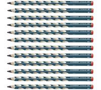 Lapices De Grafito Stabilo Easygraph Ergonomico Para Ambidiestros Mina 3,15 Mm Hb