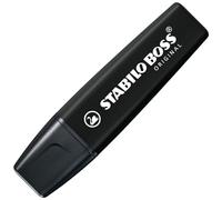 Marcador Fluorescente STABILO BOSS Original Negro
