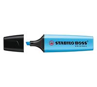 STABILO BOSS ORIGINAL MARCADOR FLUORESCENTE PUNTA BISELADA AZUL 70 31