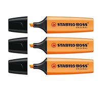 STABILO BOSS ORIGINAL marcador 1 pieza(s) Punta de cincel Naranja