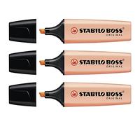 STABILO Boss Original Pastel marcador 1 pieza(s) Punta de cincel Melocotón