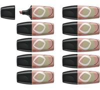 STABILO - Marcador - BOSS MINI Naturevibes - Pack de 10 - ocre oscuro