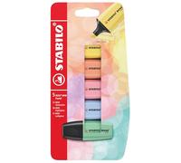STABILO Marcador BOSS MINI Pastel - Pack con 5 colores