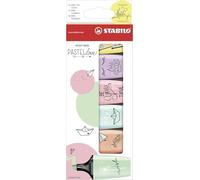 STABILO Marcador BOSS MINI PASTELlove - Estuche con 6 colores pastel