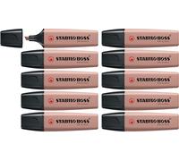 STABILO - Marcador - BOSS ORIGINAL NatureCOLORS - Pack de 10 - ocre oscuro