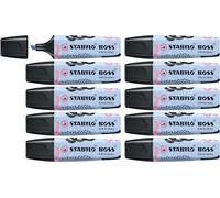 Rotulador stabilo boss fluorescente original pastel by ju schnee azul nublado - 70/111-101