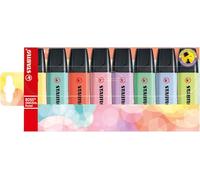 STABILO Boss Original Pastel marcador 8 pieza(s) Punta de cincel Multicolor
