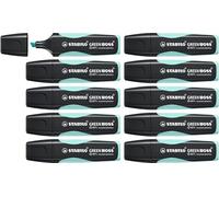 STABILO - Marcador ecológico - GREEN BOSS Pastel - Pack de 10 - turquesa