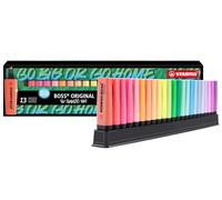 Marcador STABILO BOSS ORIGINAL - Set de mesa con 23 colores - Snooze One Edition