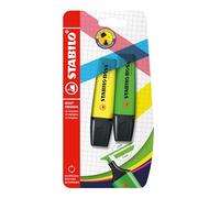 Marcador fluorescente STABILO BOSS ORIGINAL - Pack con 2 colores - Color amarillo y verde