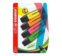 Marcador fluorescente STABILO BOSS ORIGINAL - Pack con 4 colores
