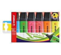 STABILO - marcador fluorescente - BOSS ORIGINAL | pack de 6