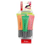 STABILO Marcador fluorescente NEON - Malla con 8 colores