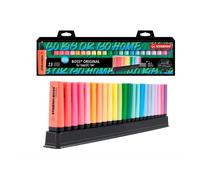 STABILO - MARCADOR ROTULADOR FLUORESCENTE PASTEL 23 UNID STABILO BOSS ORIGINAL COLORES SURTIDOS CALIDAD GARANTIZADA