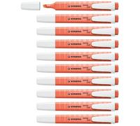 STABILO - Marcador - swing cool Pastel - Pack de 10 - coral meloso