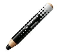 STABILO Markdry - Juego de 6 lápices marcadores, color negro