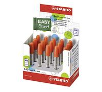 STABILO EASYergo 1.4 - Minas de recambio para recarga (15 paquetes de 6 unidades, dureza HB)