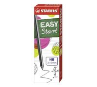 STABILO - minas de recarga - EASYergo 3.15 | pack de 6, grado de dureza HB
