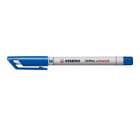 STABILO OHPen universal - Bolígrafo de punta media (10 unidades, caja plegable),