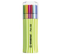 Stabilo Pen 68 6815-01-2-5 rotuladores, 15-él-pack único, verde
