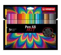 STABILO Pen 68 ARTY rotulador Medio Multicolor 30 pieza(s)