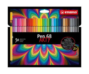 STABILO Pen 68 ARTY rotulador Medio Multicolor 30 pieza(s)
