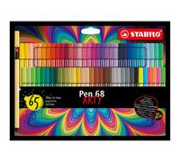 STABILO - rotulador premium - Pen 68 | ARTY, pack de 65